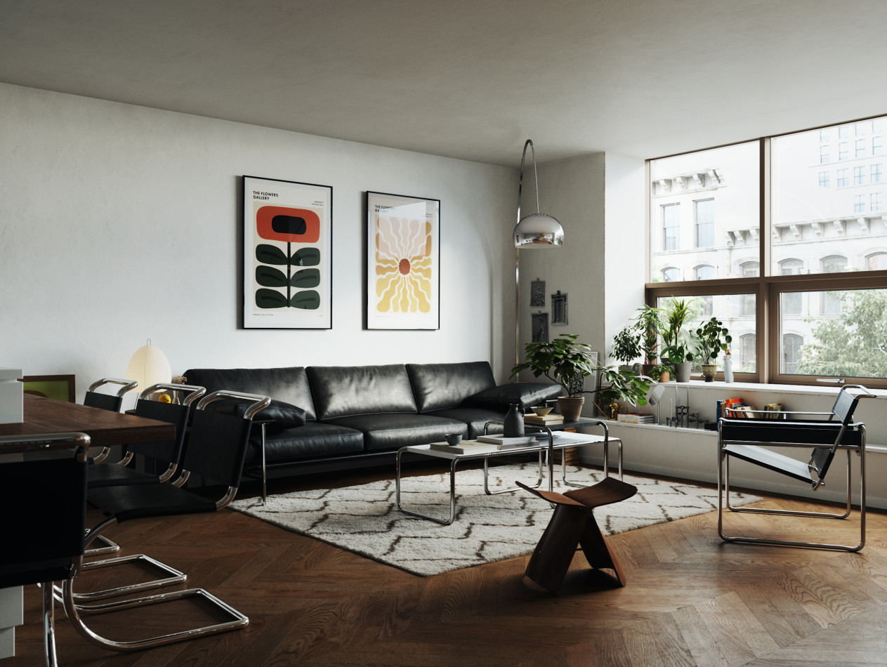 Mid-Century Modern apartment