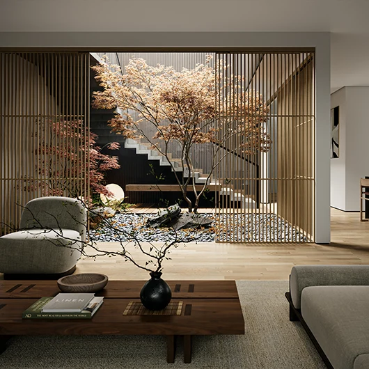 autumn trees render corona renderer 11