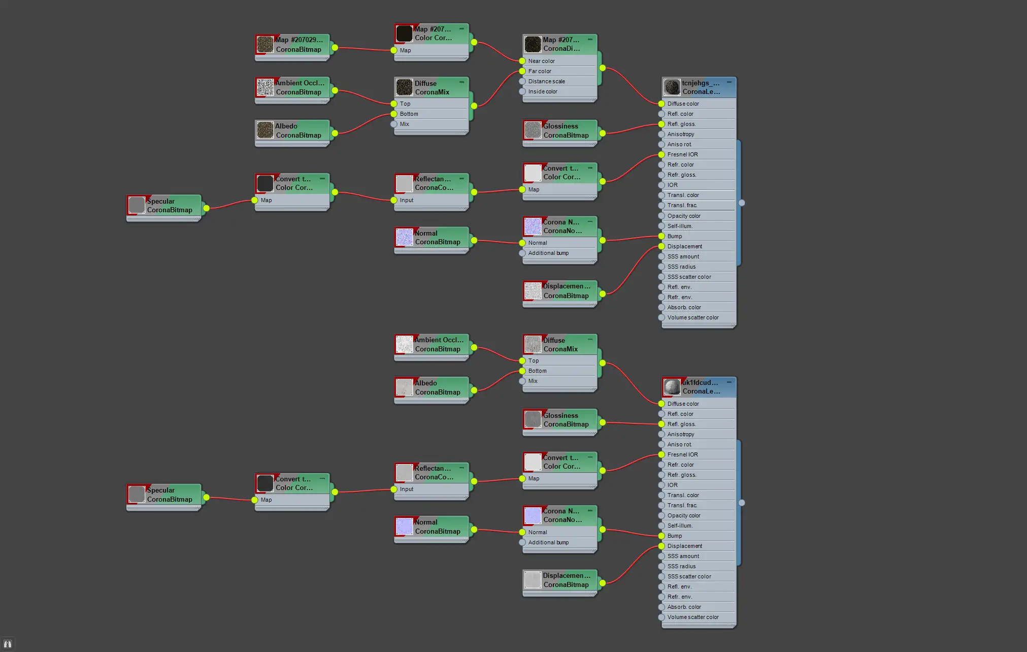 The making of Materials in Corona Render with Quixel Megascans