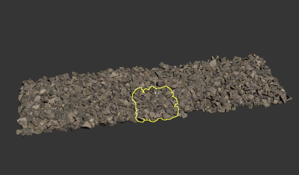 3D modeling of stones in 3ds max