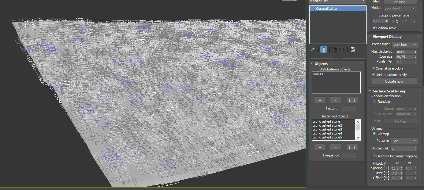 3D modeling of stones in 3ds max
