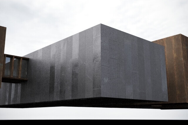 Facade texturing in 3d max