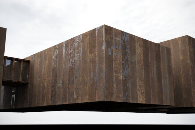 Facade texturing in 3d max 3