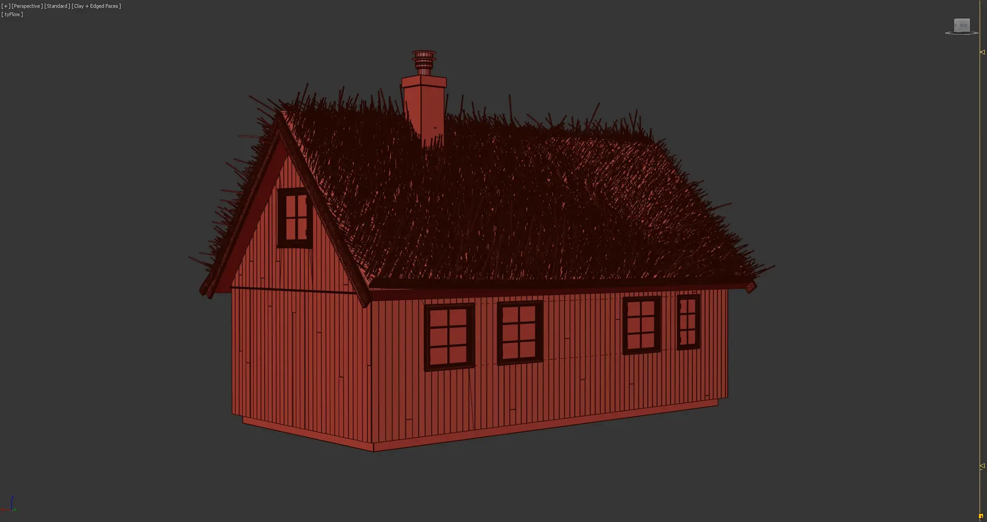 3D modeling of house in 3ds max