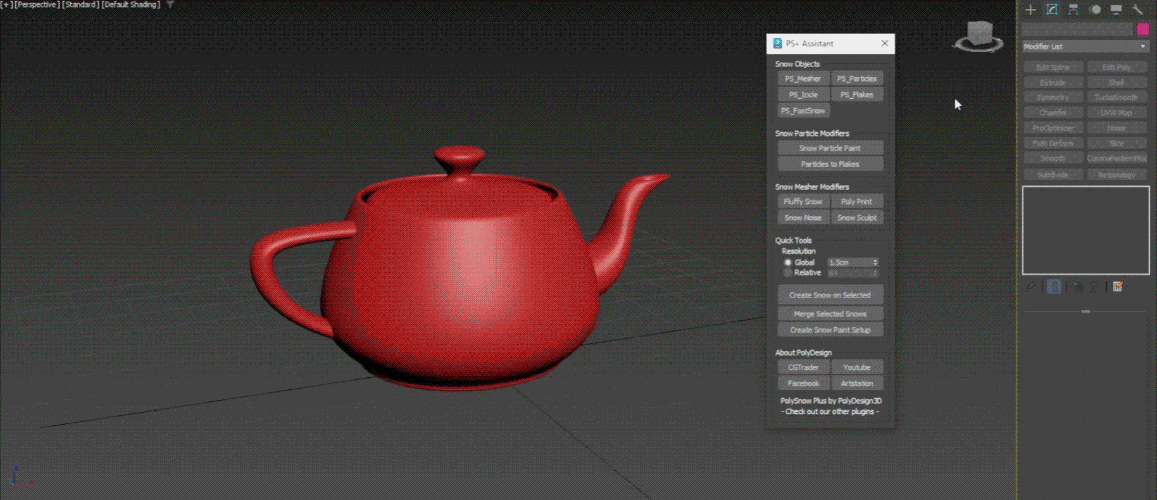 Corona Pattern Modifier