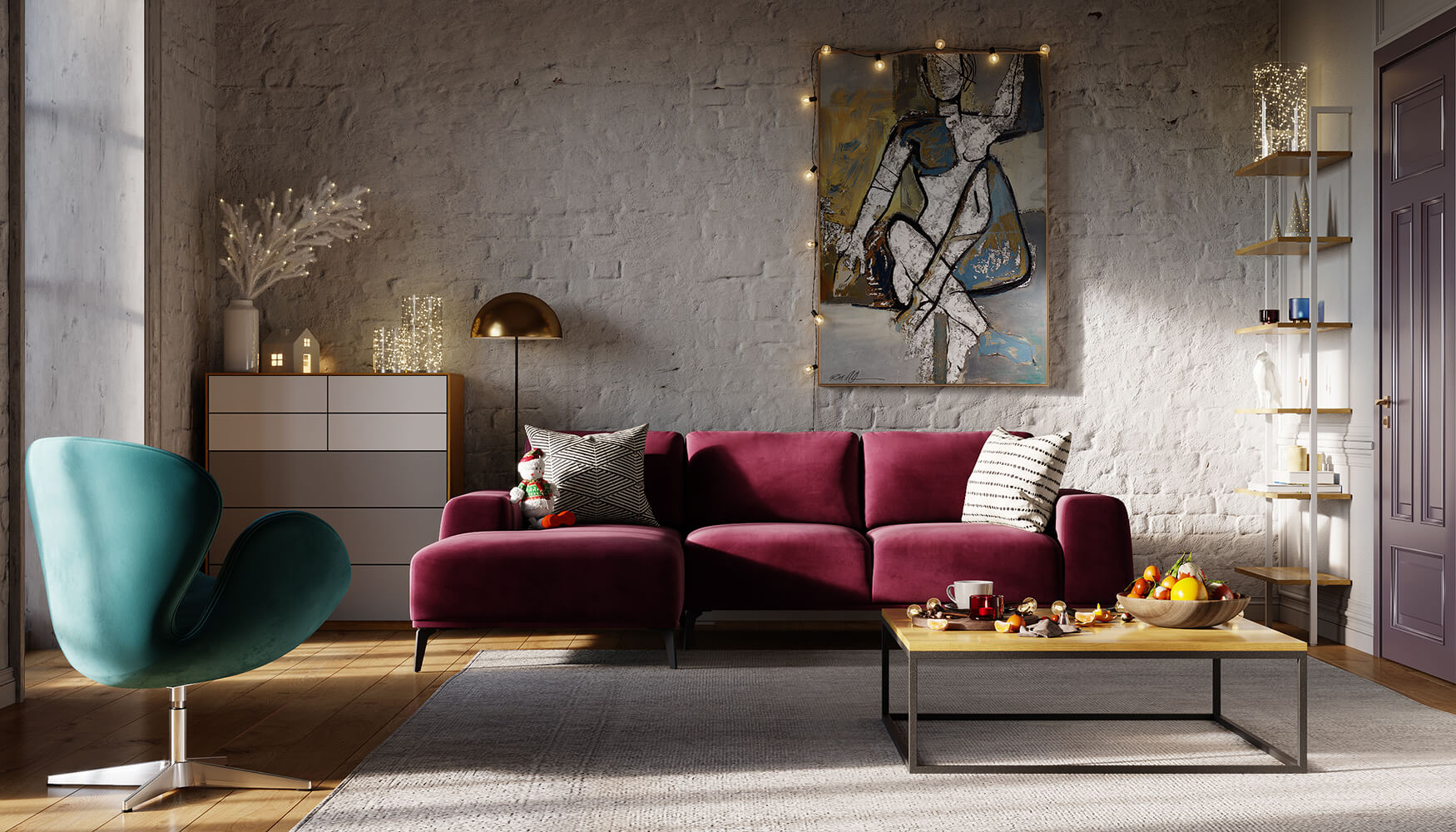 3d визуализация интерьера