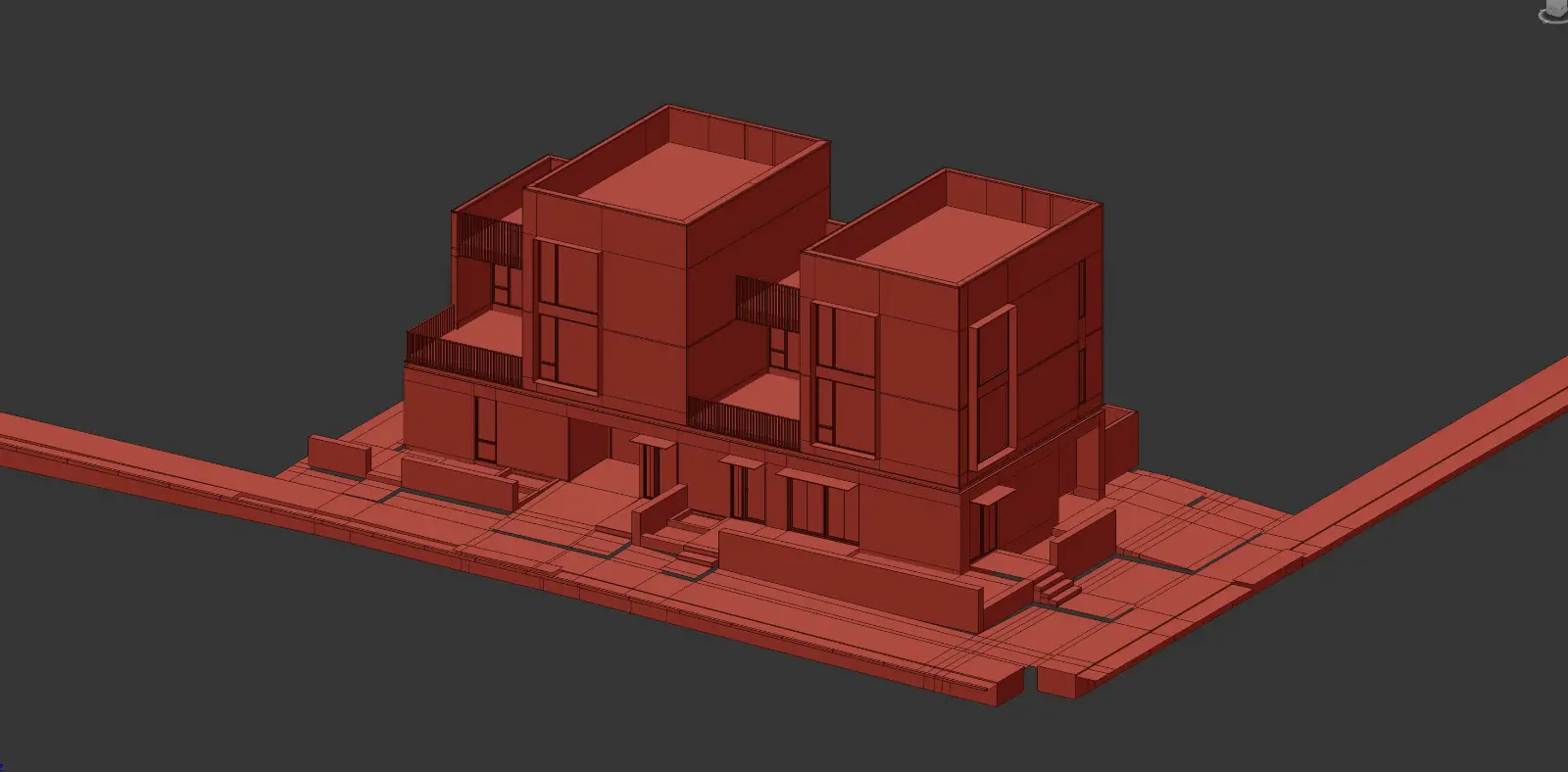 The making of Slabtown 4 Renderings by Scott Edwards Architecture 3d modeling of building