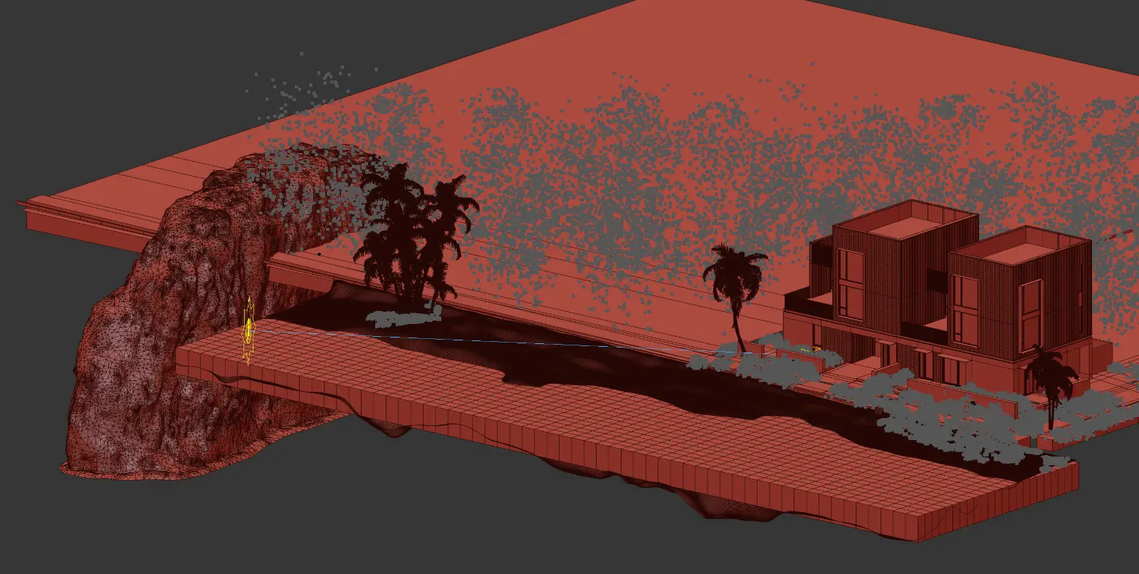 Corona Render sun and sky setting