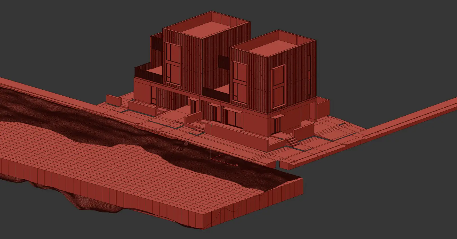 The making of Slabtown 4 Renderings by Scott Edwards Architecture shell modifier