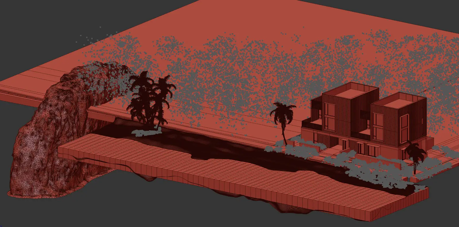 The making of Slabtown 4 Renderings by Scott Edwards Architecture shell modifier