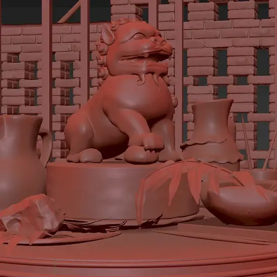 Terra Cotta a Short Full CGI Film by Leskea Studio wire 1