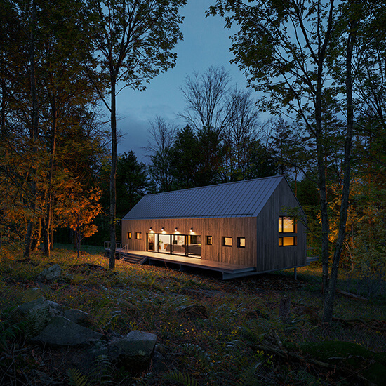 Majid Kermani 3D Render House Forest