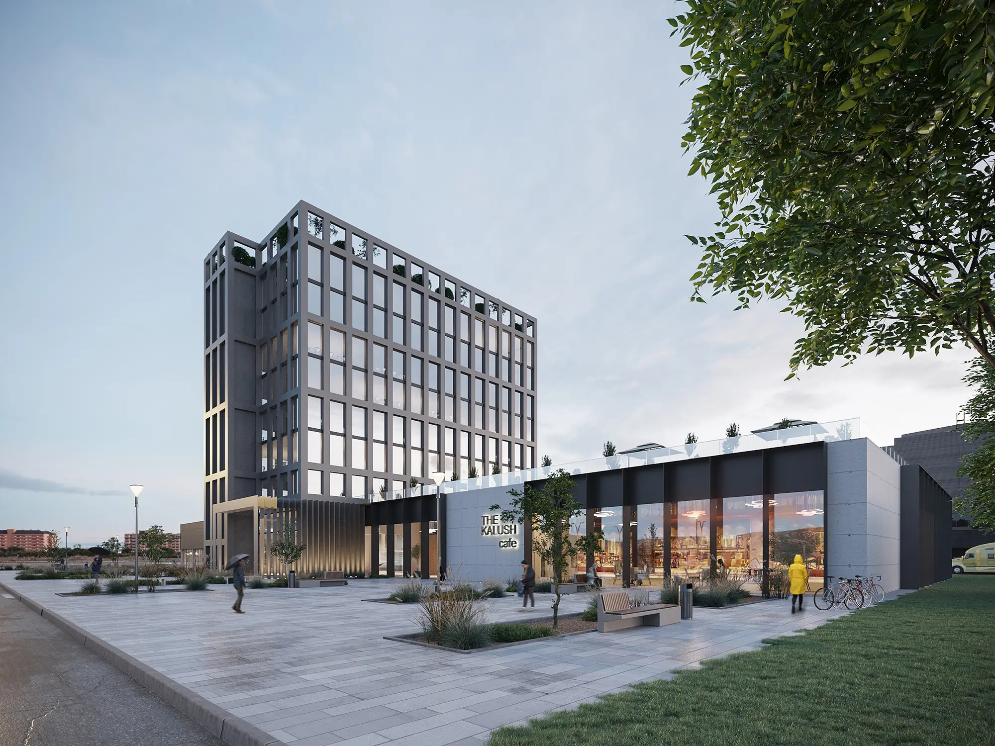 3D visualization of the Exterior by Yulia Rybak