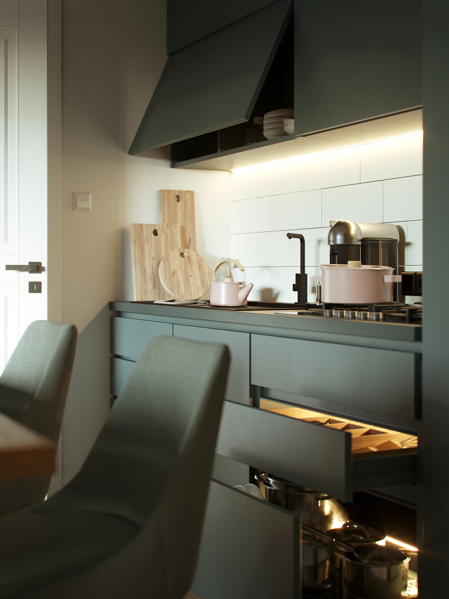 Doing the Interior CloseUps Renders in Vray with Romuald Chaigneau