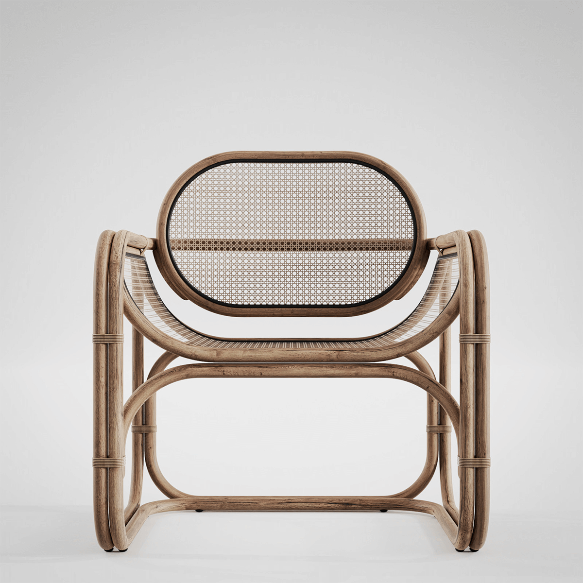 Marte Lounge Chair 3D Model