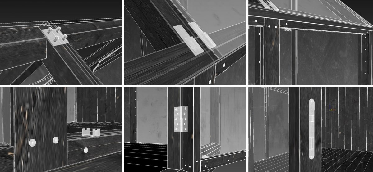 Making of Dream Garden Shed in 3ds max and Corona Render by Ewelina Lekka