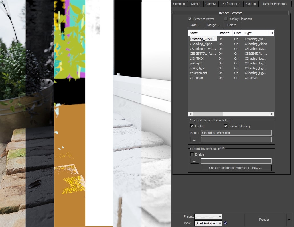 Making of Dream Garden Shed in 3ds max and Corona Render by Ewelina Lekka