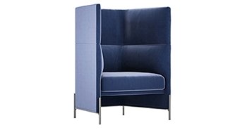 Algon High Back Chair от Arflex. Free 3D model.