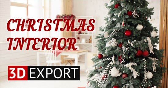 New Year's interior Contest from 3DExport