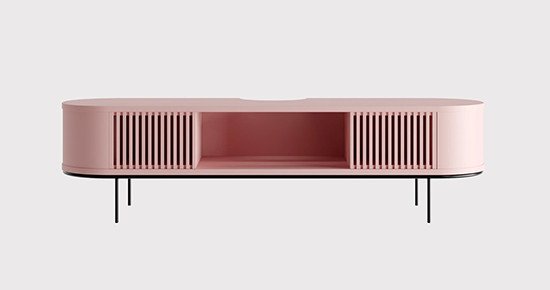 Madera TV Stand Free 3D Model