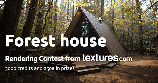 Forest house - Rendering Contest by Textures.com