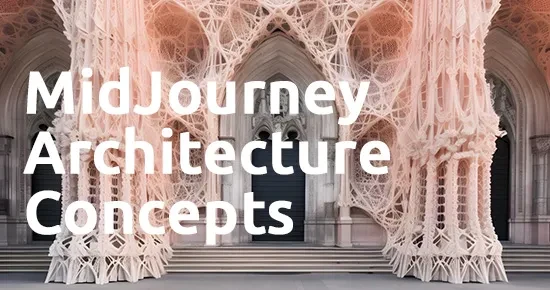 Beautiful and Unique Architecture Concepts made in MidJourney AI Tool