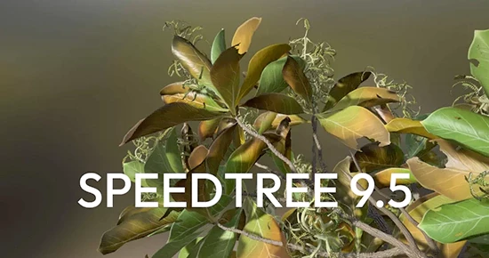 New features of SpeedTree 9.5: Elevating 3D Tree Modeling