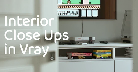 Doing the Interior CloseUp Renders in Vray with Romuald Chaigneau