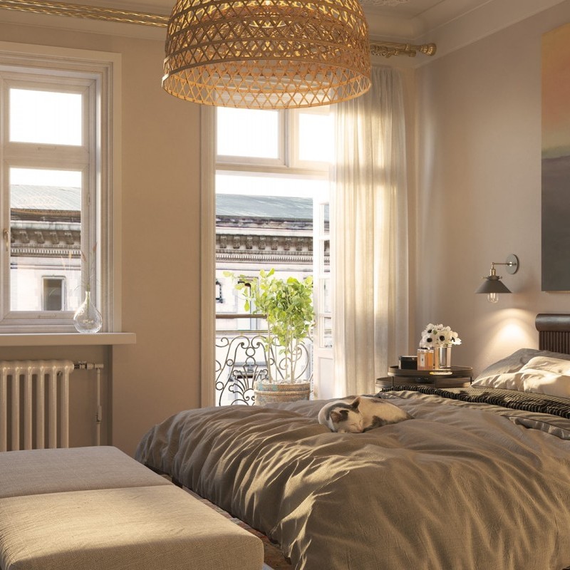 sunset mood interior