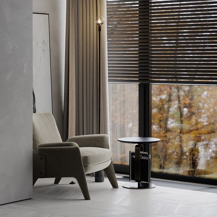 autumn mood interior 3d render in corona renderer