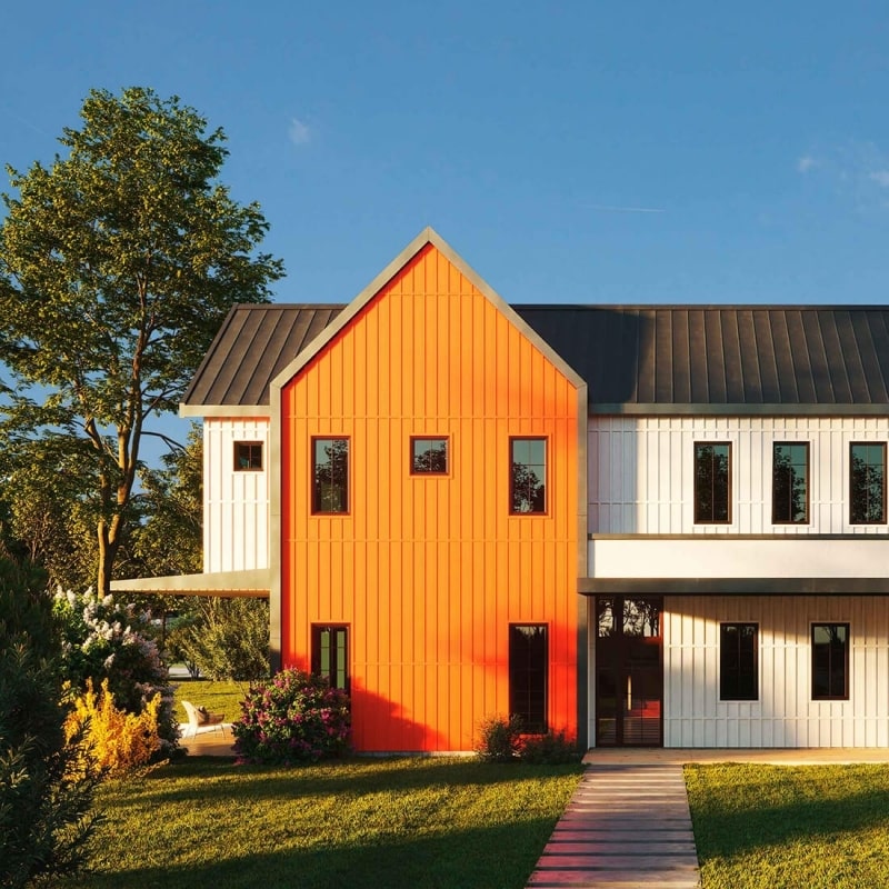 3D rendering of exteriors