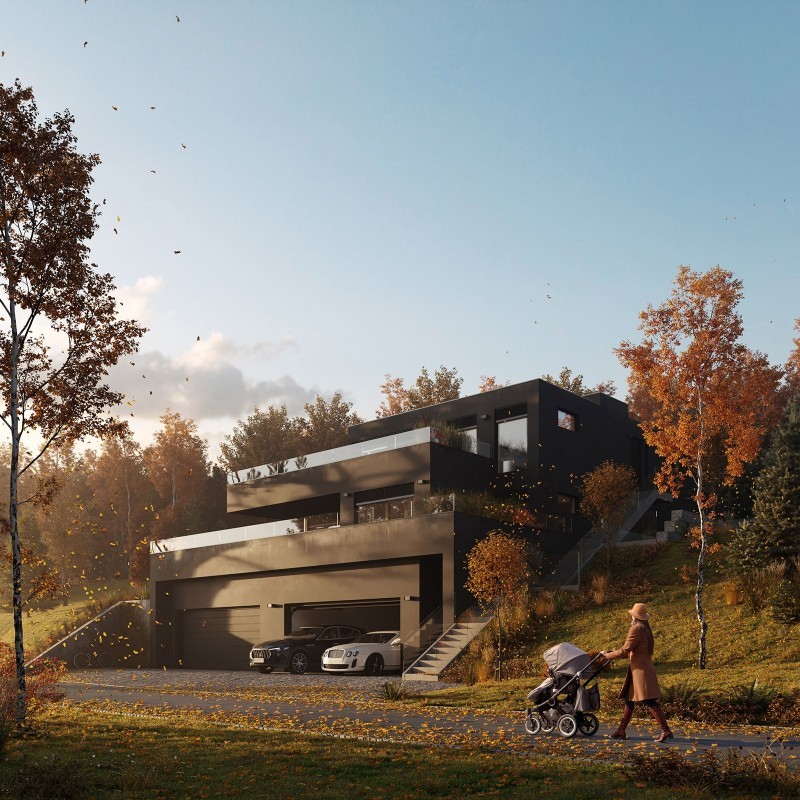 Residential building in Switzerland