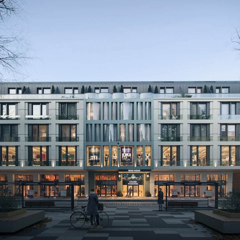 City Mall 3D rendering 