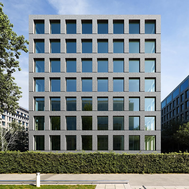 MAX DUDLER Herostrasse office building. Zurich